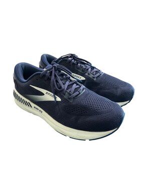 Brooks Beast GTS 24 Mens Size 12 Extra-Wide Running Shoes Navy/White